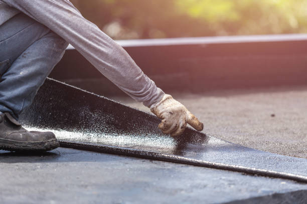 Professional Waterproofing technician working in Pomfret, MD